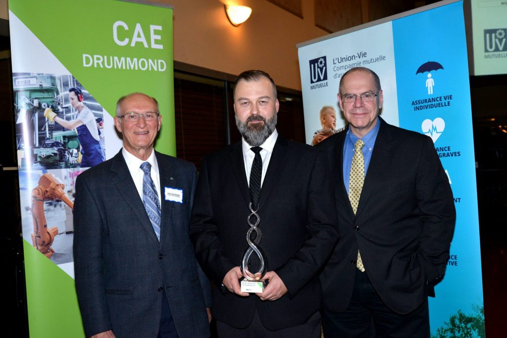 NRGY reçoit le Prix Reconnaissance CAE Drummond