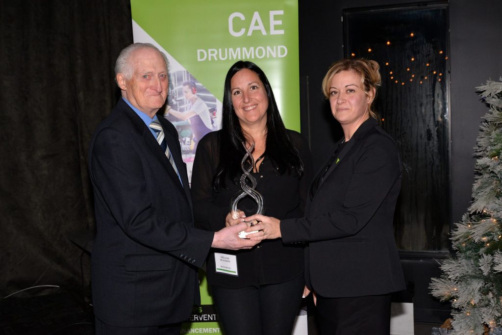 BIOGIVRE reçoit le Prix Reconnaissance CAE Drummond 2019