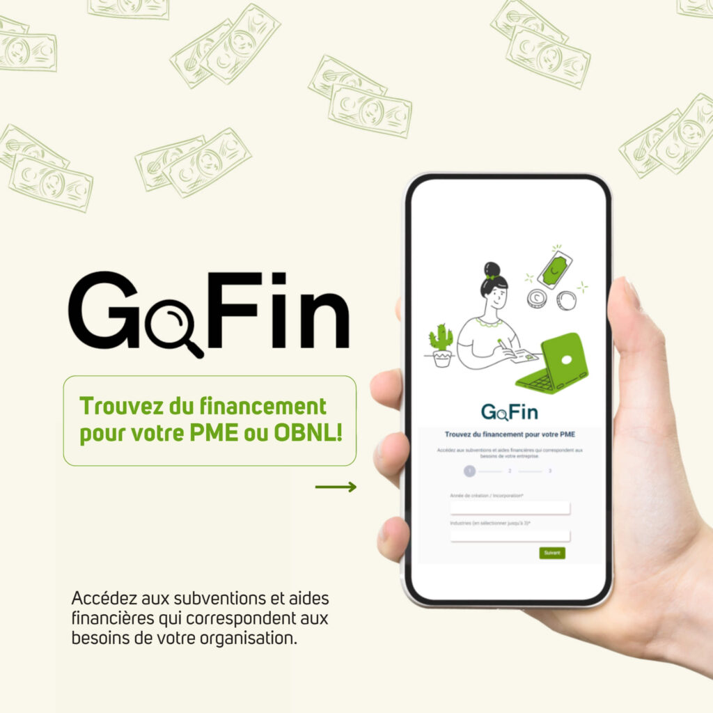 GoFin : Trouve facilement du financement pour ton entreprise!